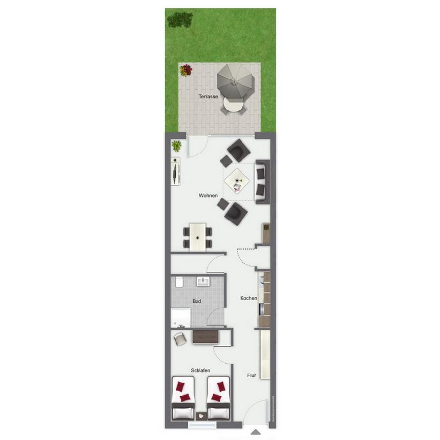 Feriendorf Papillon Wohnung 10-3 Boltenhagen  Bagian luar foto